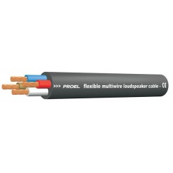 PROEL STAGE HPC644 SPEAKER cables elastyczny kabel głośnikowy o 4 skręconych żyłach do głośników pasywnych